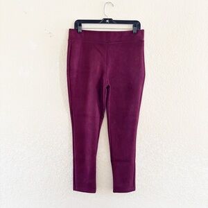 Pull on Suede dress pants NWOT Size 10